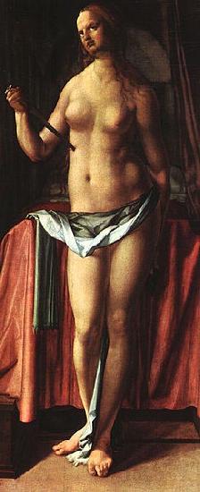 Domenico Ghirlandaio The Suicide of Lucrezia France oil painting art